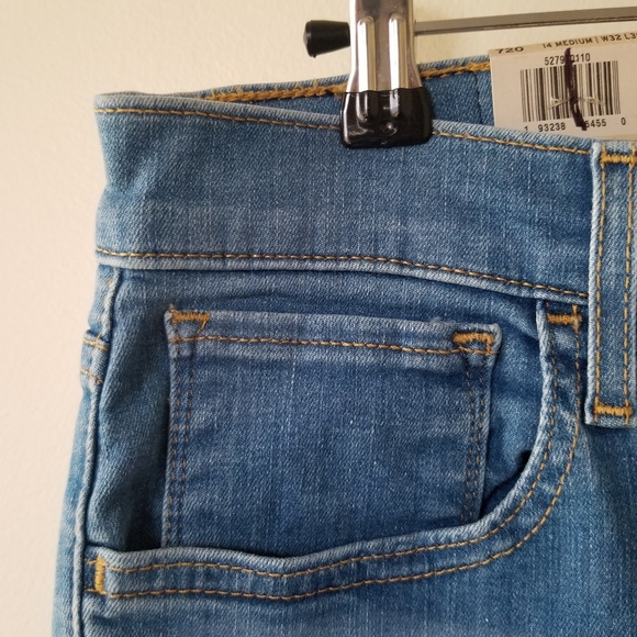 LEVIS 720 High Rise Super Skinny Denim Jeans - Picture 8 of 16